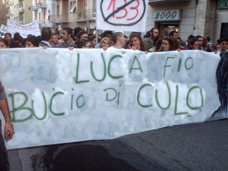 luca fio bucio di culo